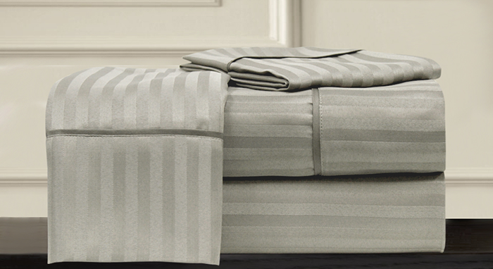 DOBBY STRIPE SHEET COLLECTION TAPUE